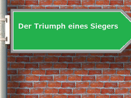 Der Schrei des Triumphs