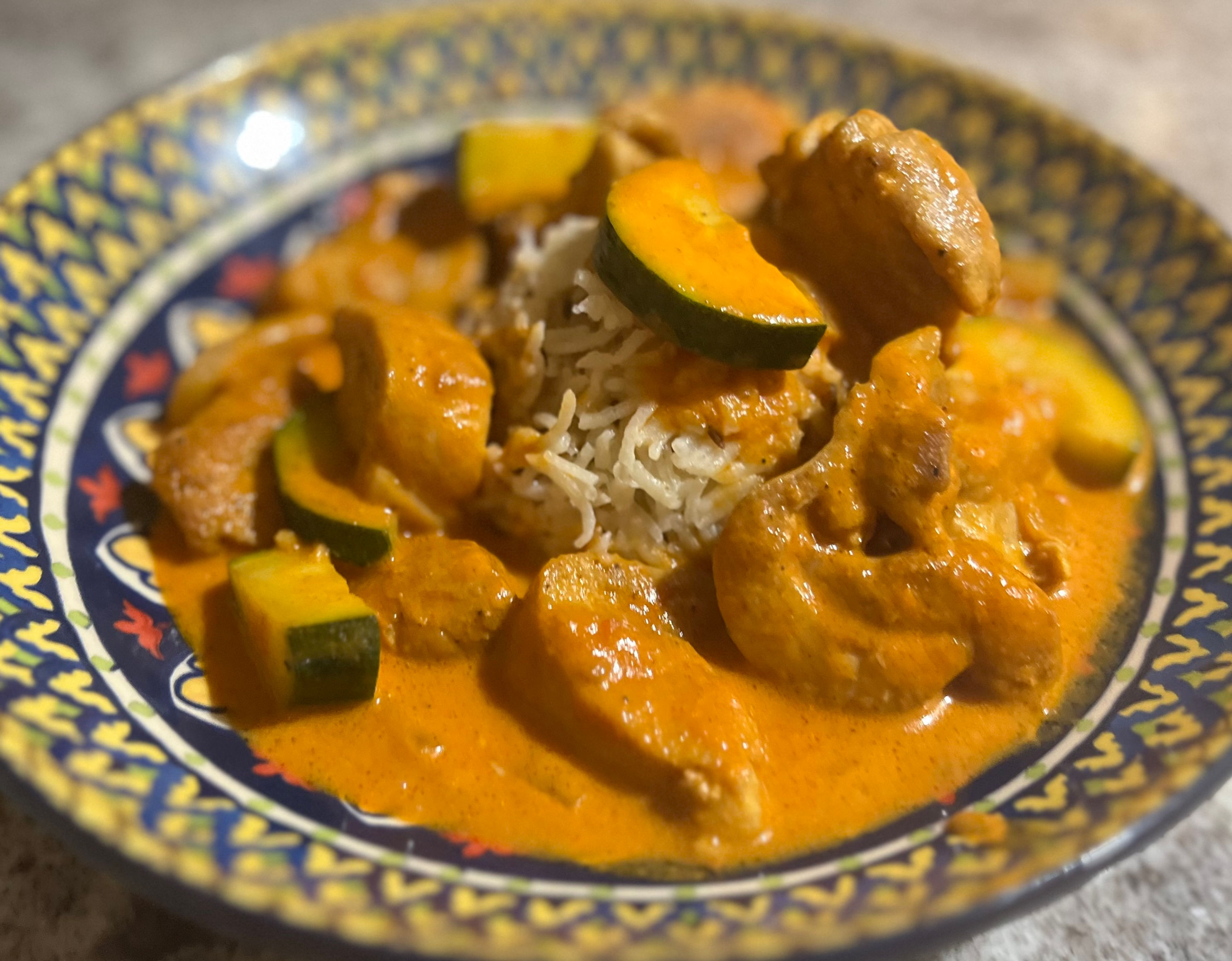 Chicken Tikka Masala with Zucchini