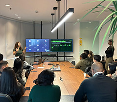 Palestra da Reciclo Social sobre cultura de sustentabilidade, economia circular e ESG na empresa Sotreq CAT