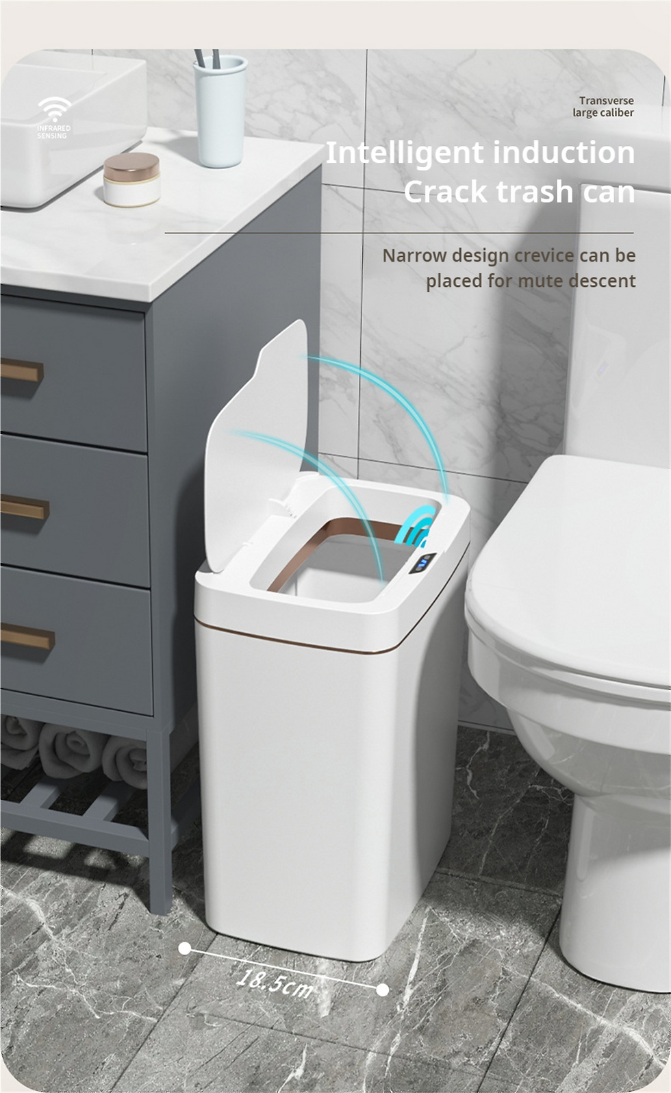 Thumbnail: Smart Touchless Bathroom Bin