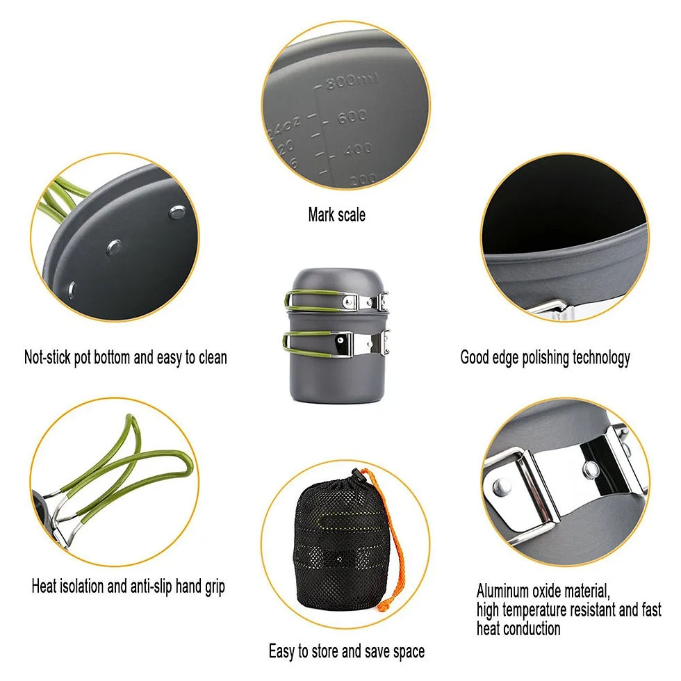 Thumbnail: Ultralight Camping Cookware Set