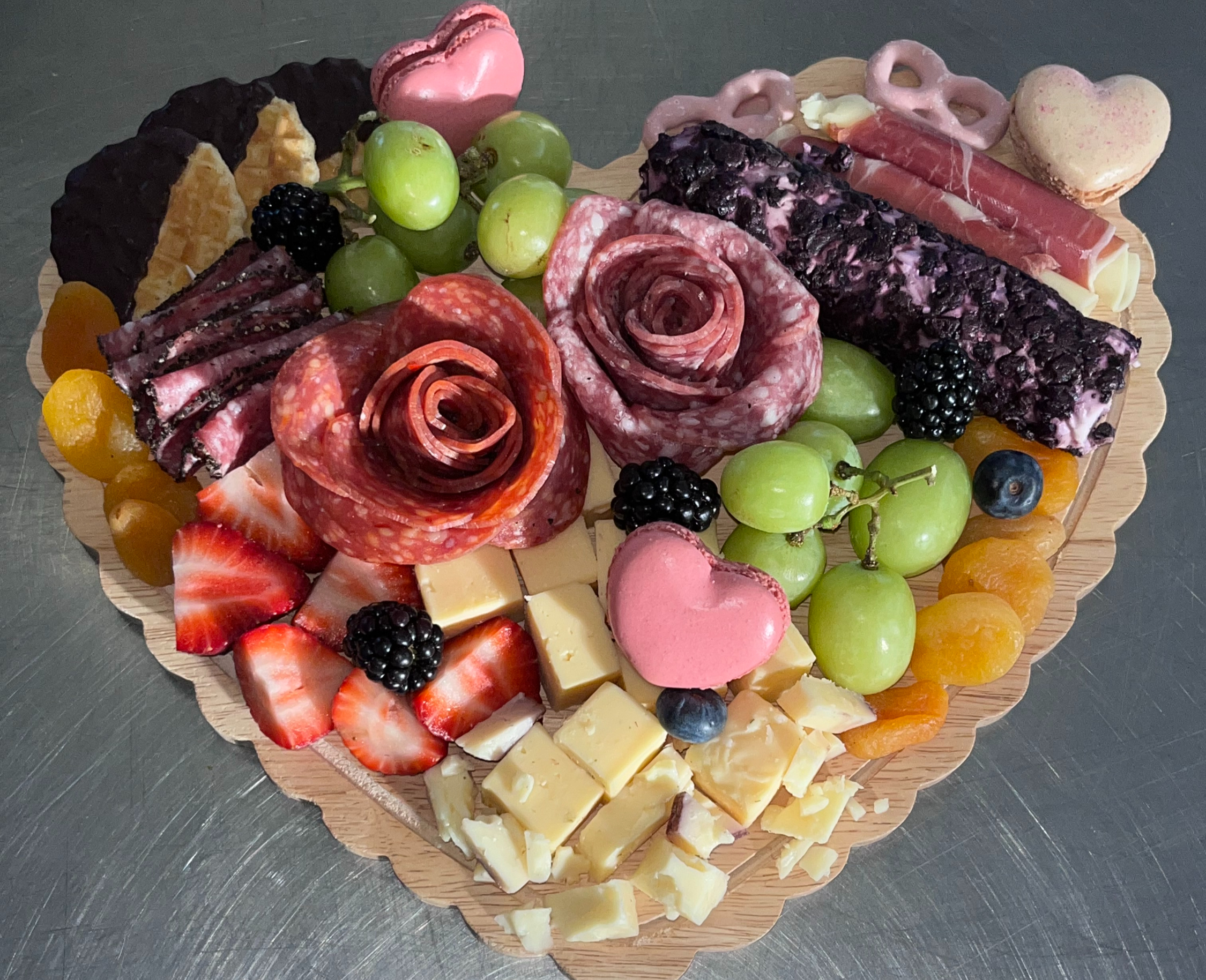 Arranged Food and Objects