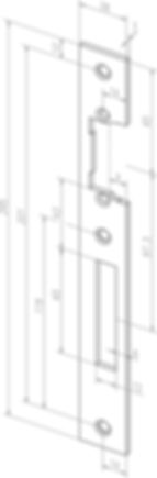 Flach-Schliessblech I Universal I -------76940-01