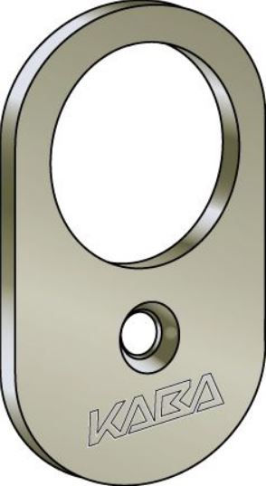 Rosette oval I 22mm I 1514-11