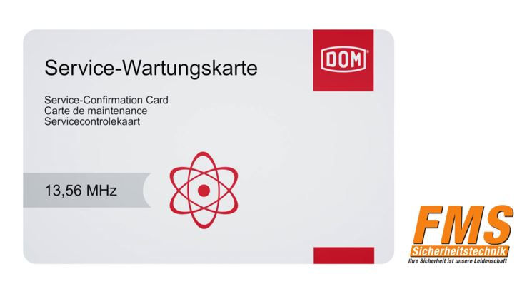 DOM I Service-Wartungskarte l MIFARE DESFire EV2 I 351985