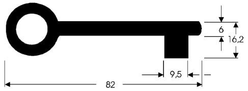 Schrankschlüssel I SCHÄNIS