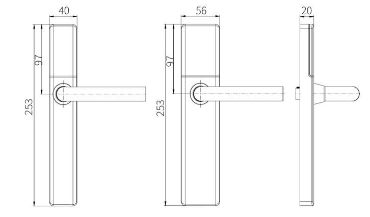 Miniaturbild: DOM Guard I SLIMLINE I mechanisch
