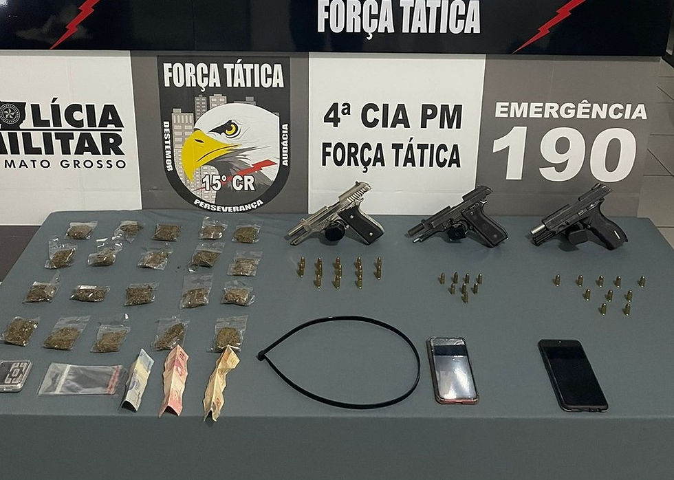 Três homens suspeitos de homicídio são mortos em confronto policial em Guarantã do Norte