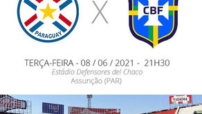 Paraguai x Brasil: escalações, desfalques e arbitragem