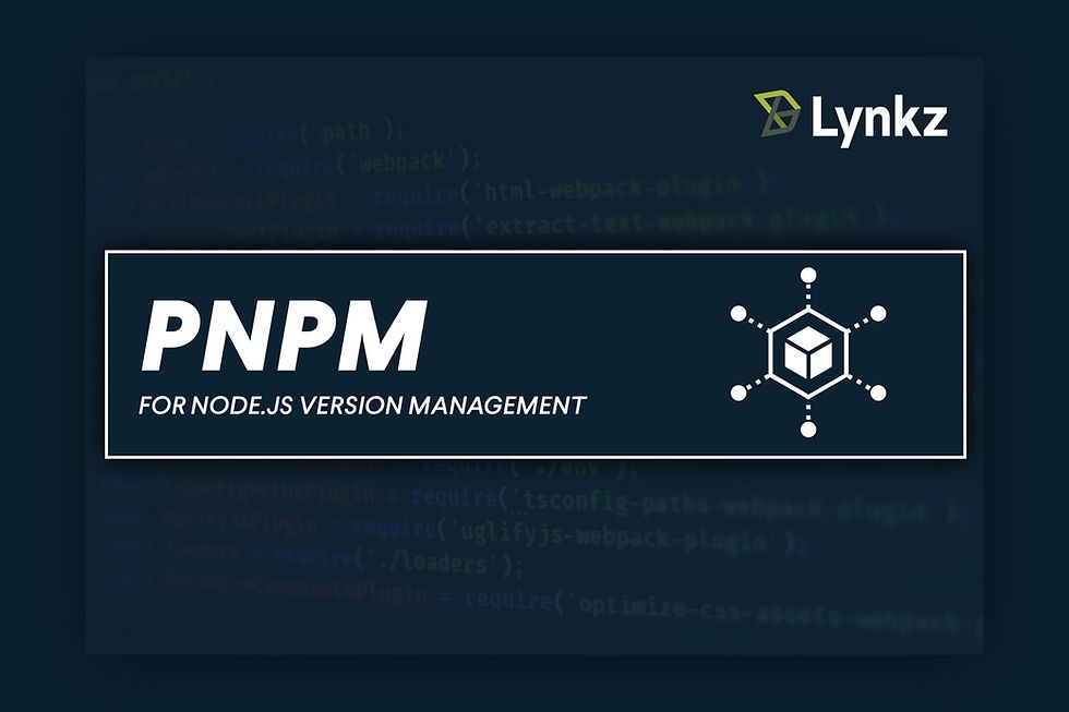 Why you should use PNPM