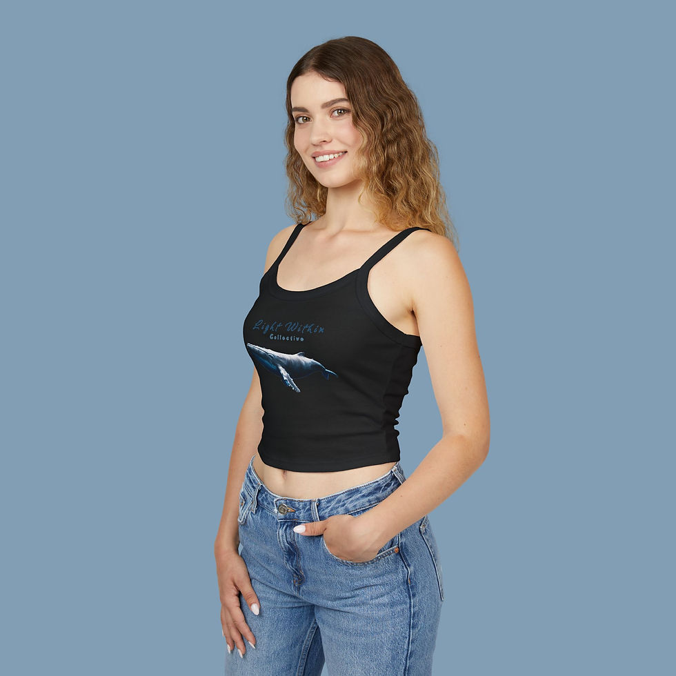 Thumbnail: Whale Tank Top | Marine Life Ocean Graphic