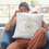 Thumbnail: Lotus Moon Venn Diagram Pillow | Sacred Geometry Meditation Decor 