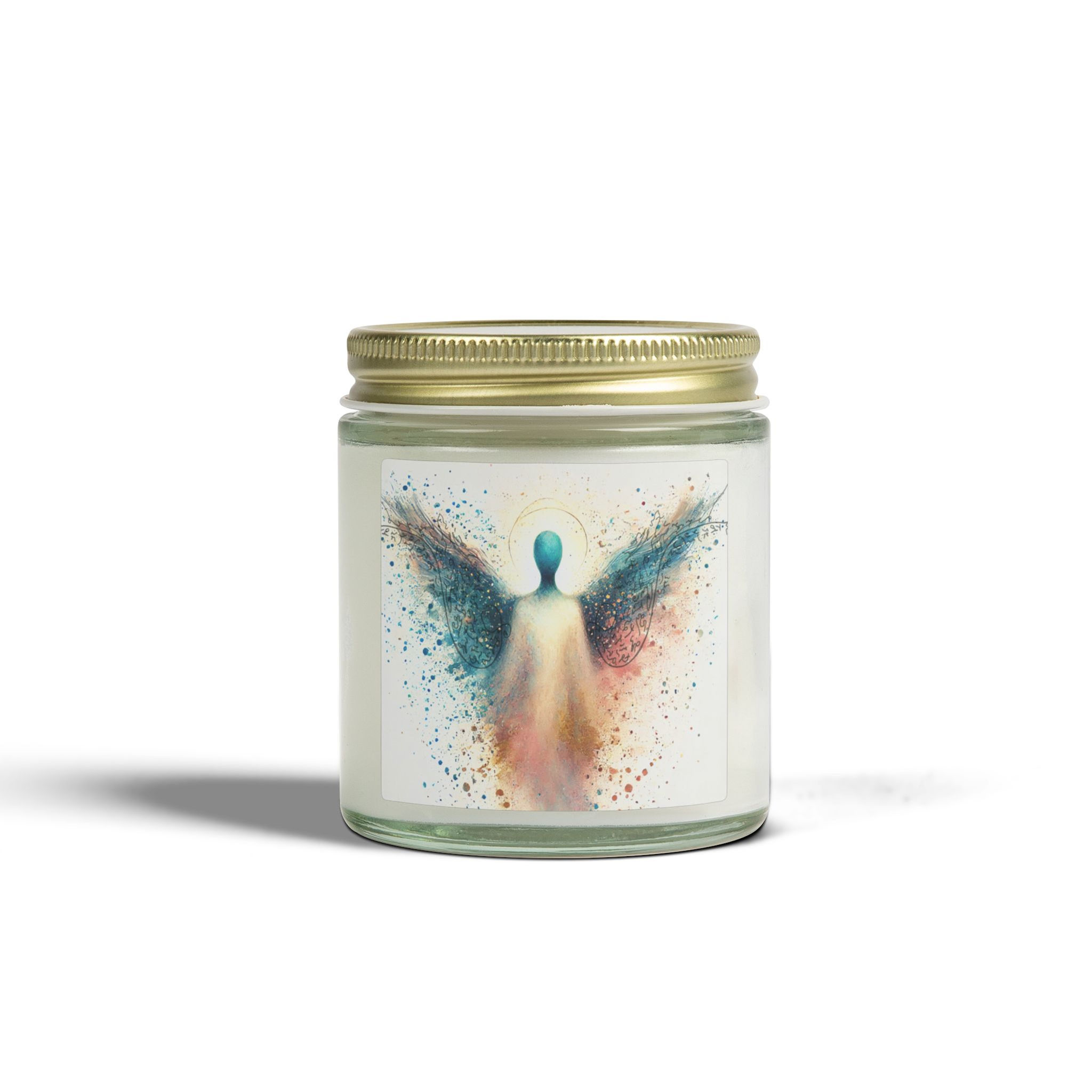 Angel Candle, Coconut Apricot Wax (4oz, 9oz)