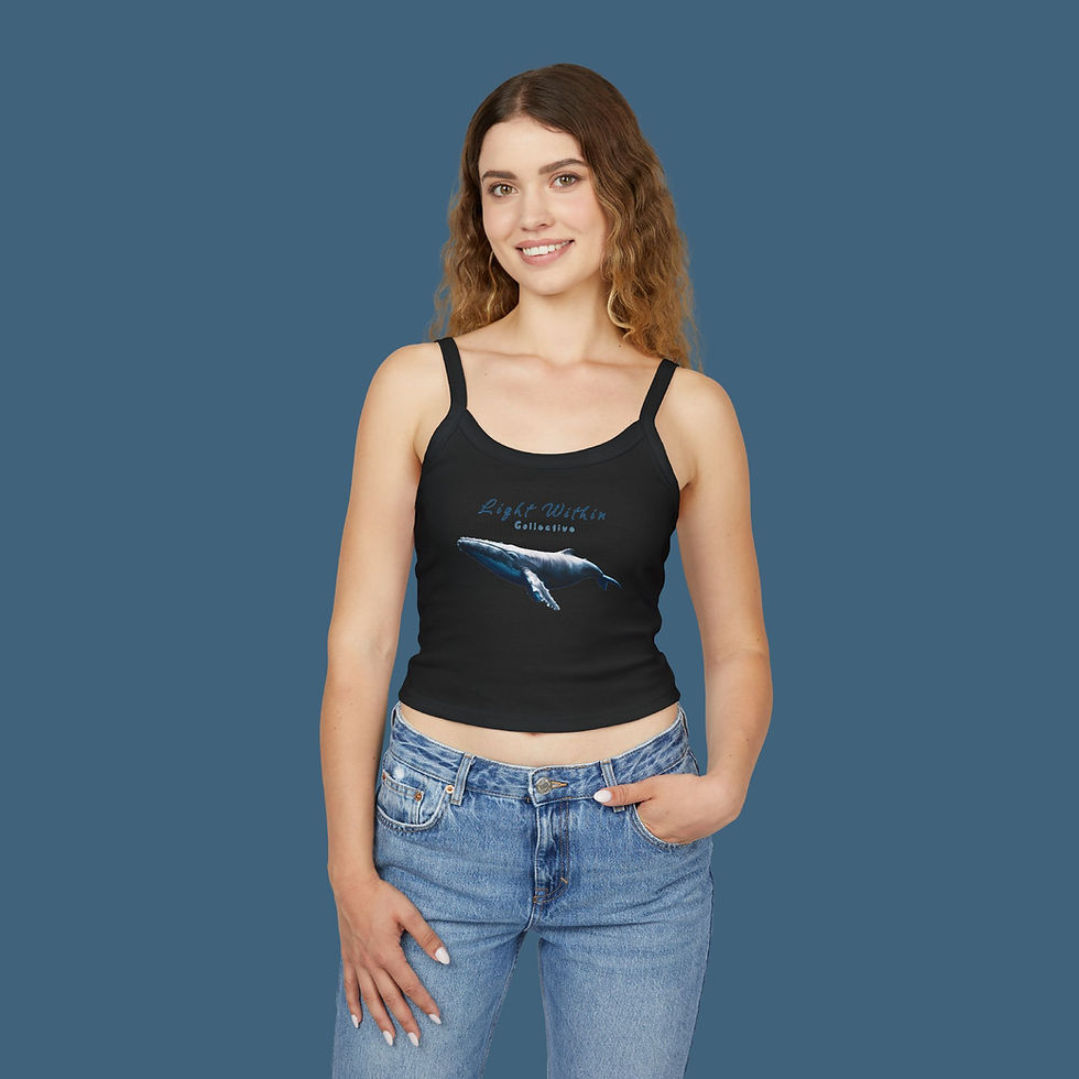 Thumbnail: Whale Tank Top | Marine Life Ocean Graphic