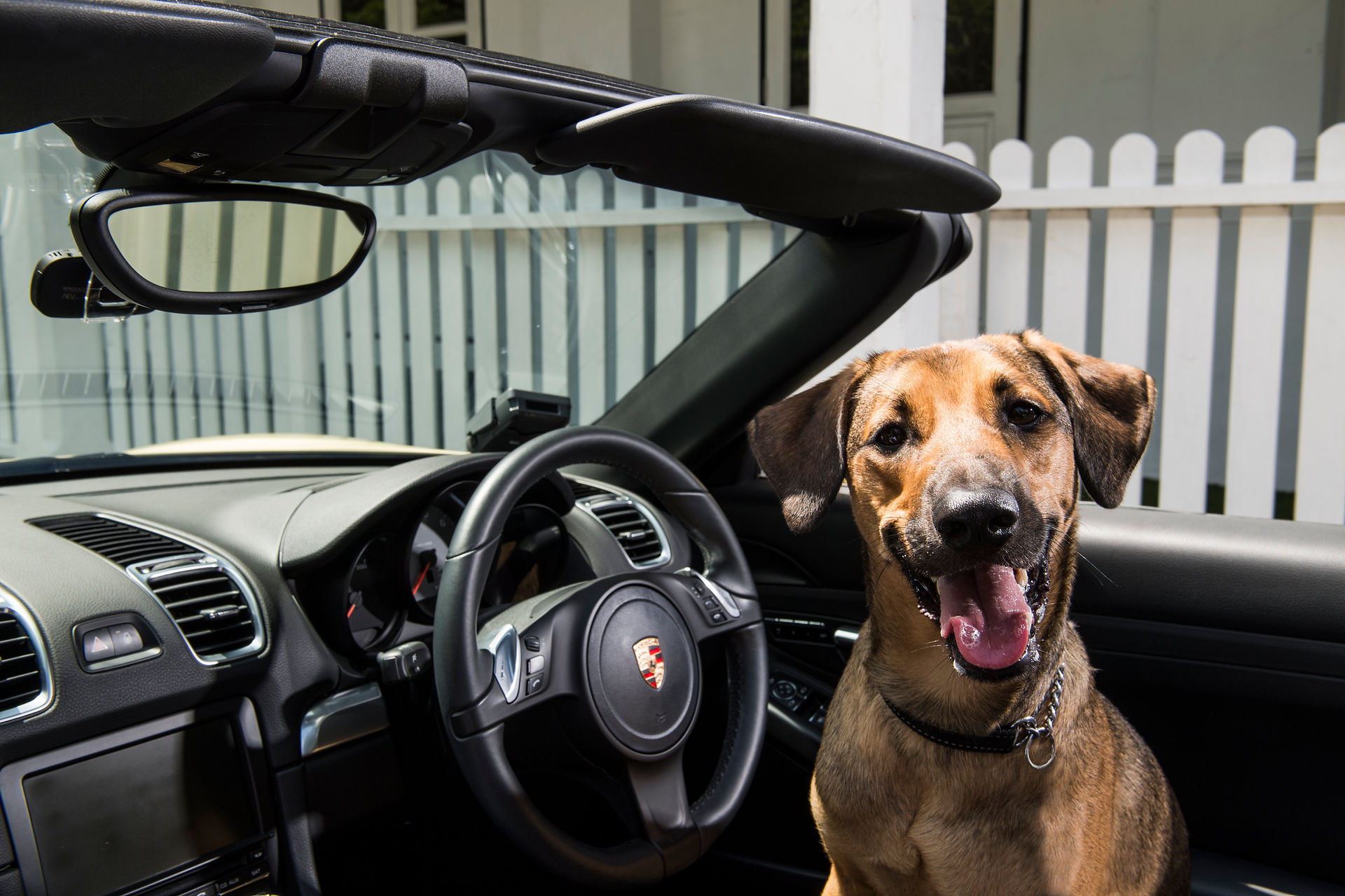 Taco with the Porsche Boxster S