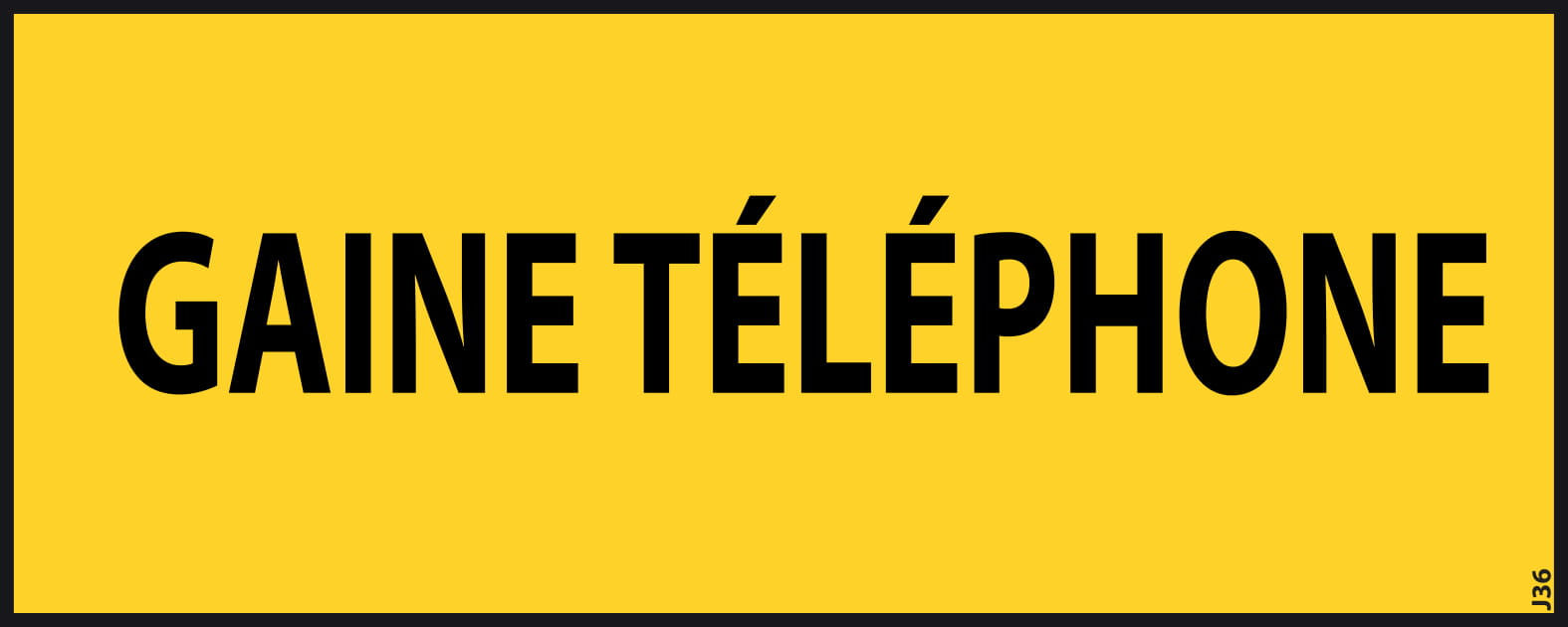 Panneau gaine téléphone