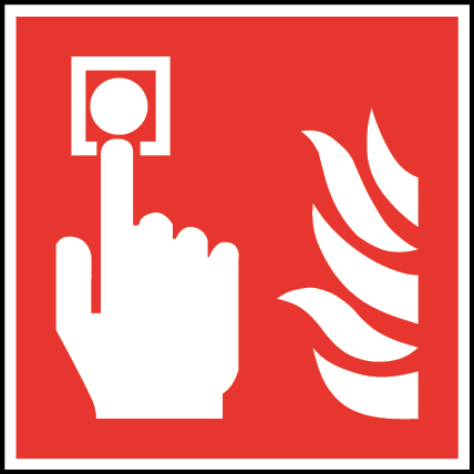 Pictogramme alarme incendie
