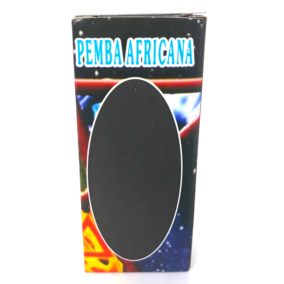 Miniatura: Pemba Preta Para Ritual Espiritual Ponto Riscado Umbanda Candomblé Kit 6 Und