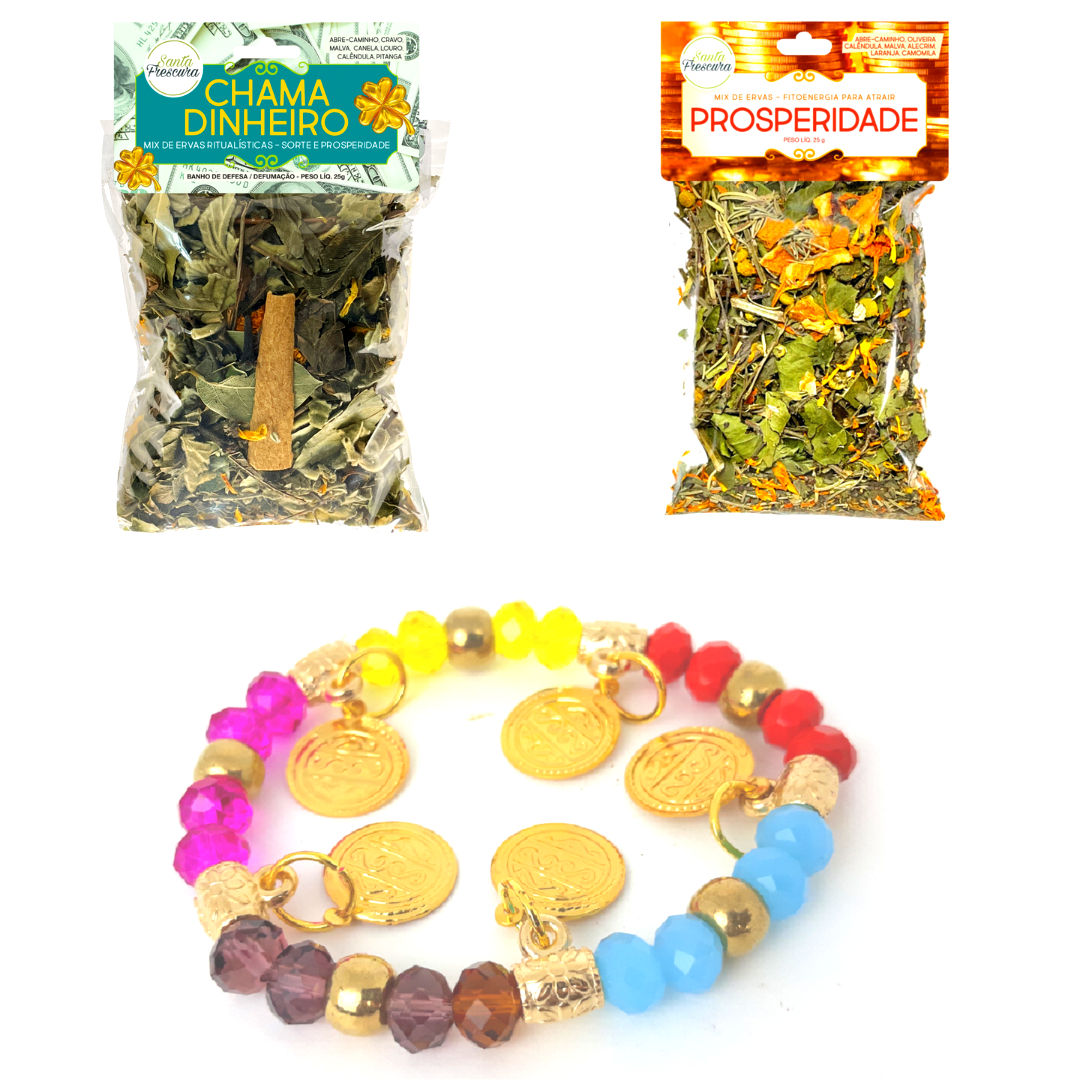O banho "Chama Dinheiro" serve para atrair prosperidade, abundância e novas oportunidades financeiras