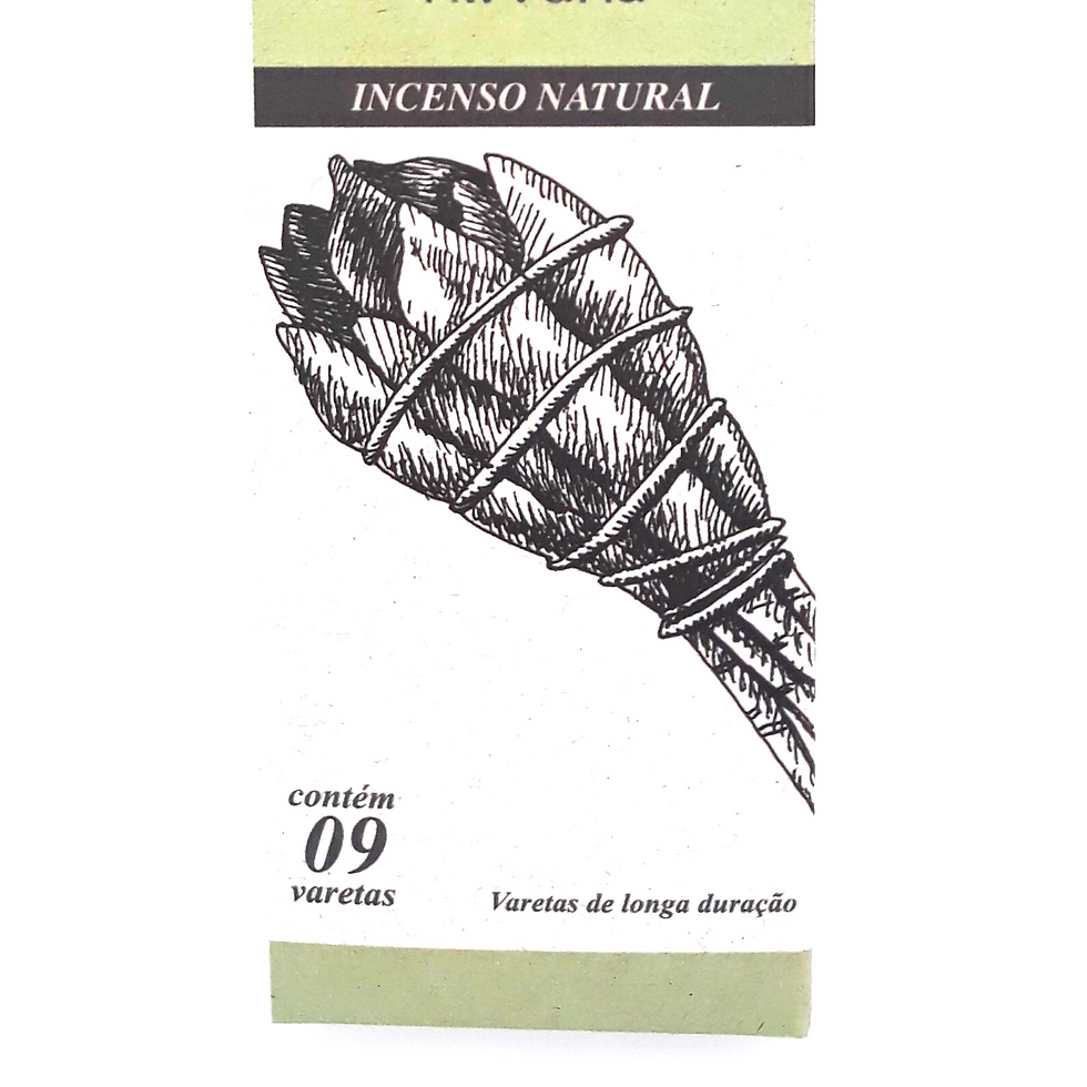 Miniatura: O incenso de salvia branca Limpa o corpo, a mente e o espírito, ajudando a restabelecer o equilíbrio.