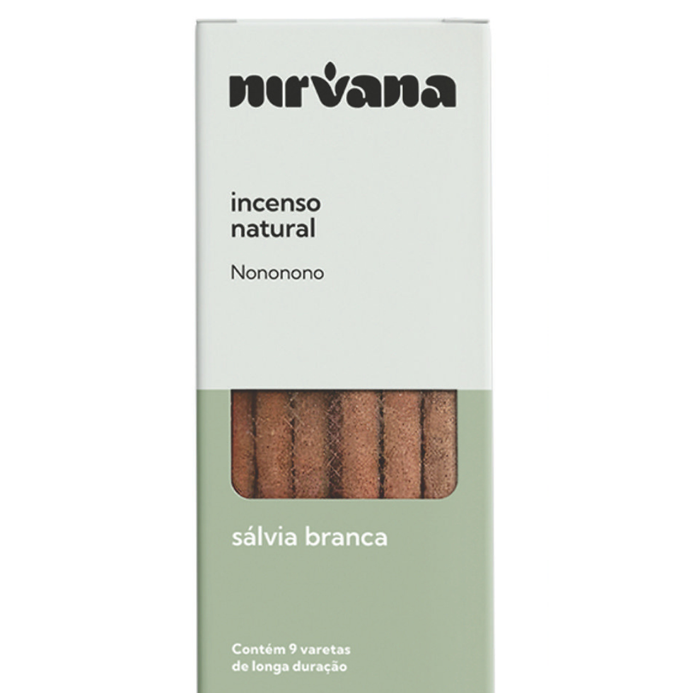 Miniatura: O incenso de salvia branca Afasta vibrações de baixa frequência e sentimentos densos acumulados.