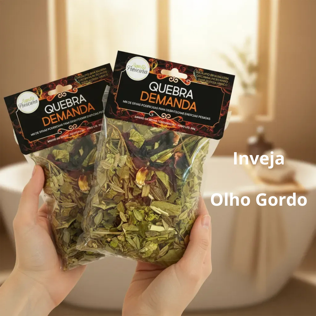 banho quebra demanda ervas da umbanda descarrego forte completo