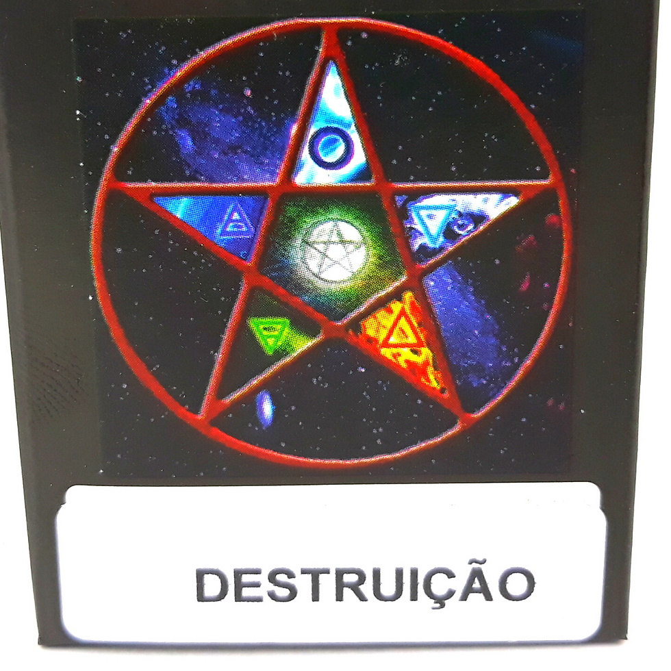 Miniatura: O pó de mironga É uma mistura de ervas, minerais e outros elementos simbólicos.
