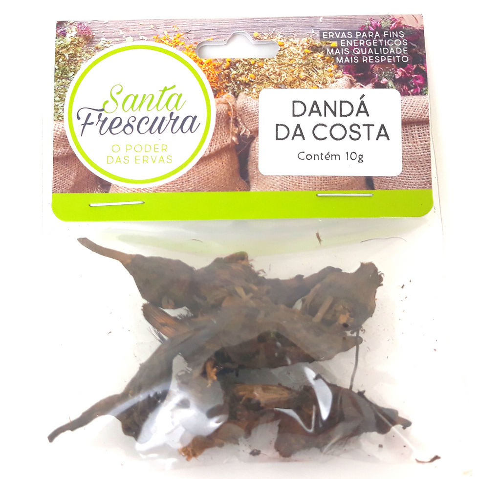 danda da costa é utilizada para realizar banhos de descarrego, promover proteção espiritual e abertura de caminhos.