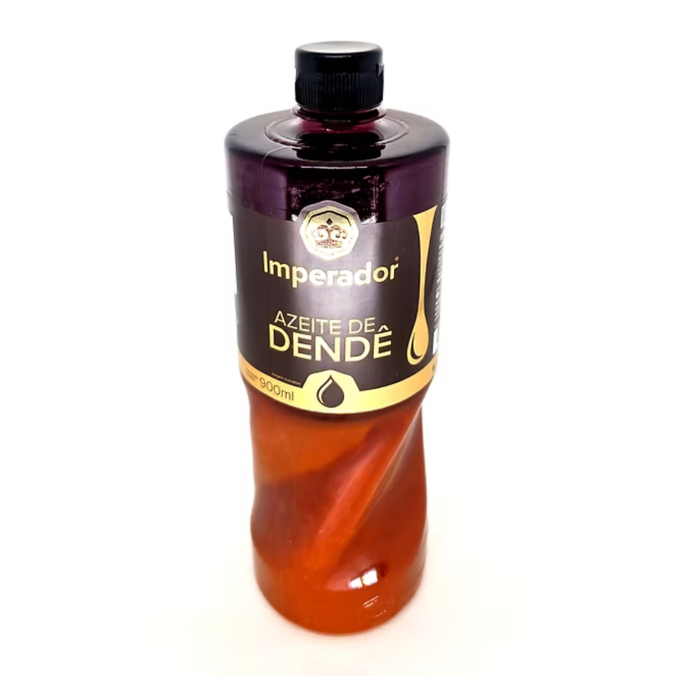 azeite de dendê É a alma da cozinha baiana, utilizado para dar cor avermelhada, aroma intenso e sabor característico a pratos