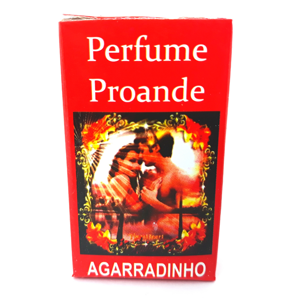 Miniatura: perfume agarradinho é um atrativo espiritual criado para fortalecer e irradiar vibrações de amor, afeto e união