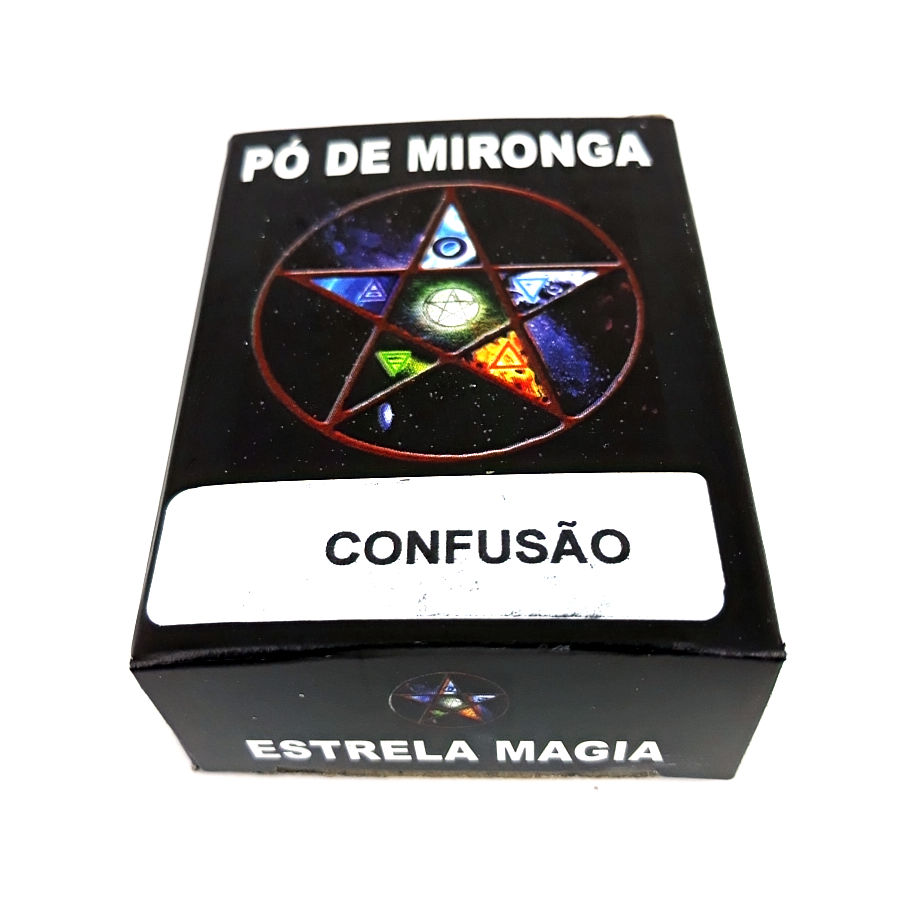 Miniatura: Pó de Mironga Confusão Feitiço Ritual Umbanda Candomblé Quimbanda