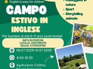 Basta illusioni: l'inglese dei bambini ha bisogno di spazio (e di boschi)