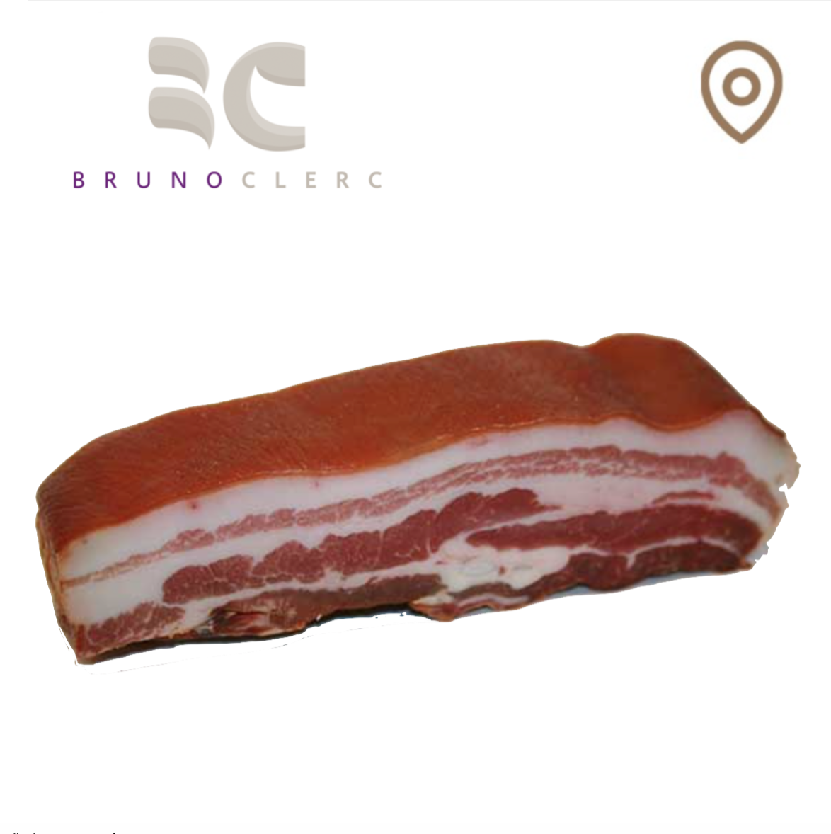 Lard fumé - Porc - 300g