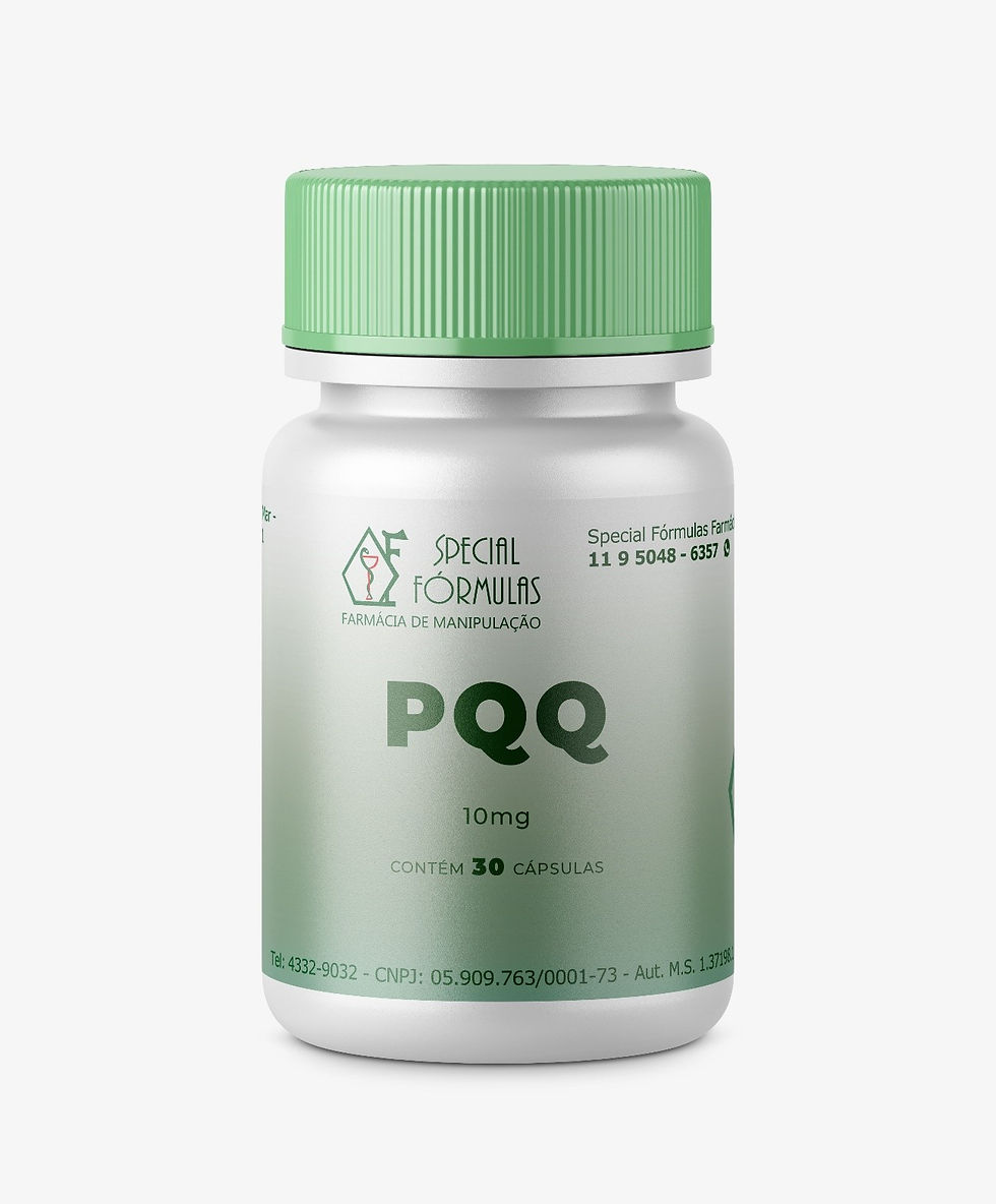 PQQ (Pirroloquinolina Quinona) - 10mg - 30 Cápsulas