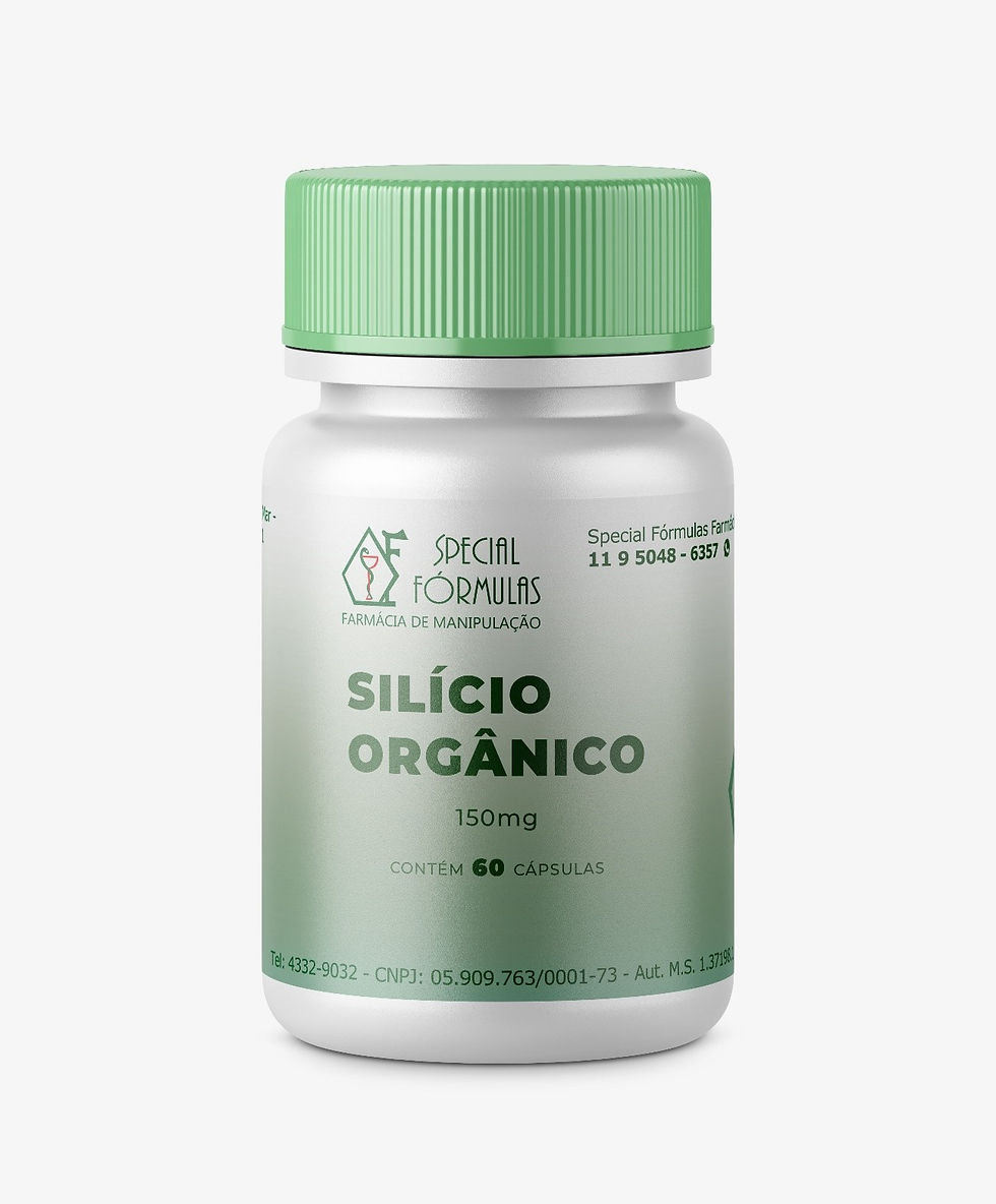 Silício Orgânico - 150mg - 60 Cápsulas