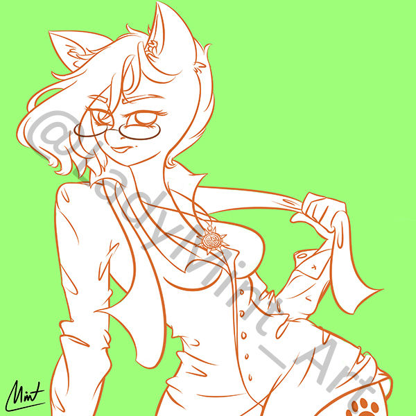 YCH_evergreen_Ladymint_art