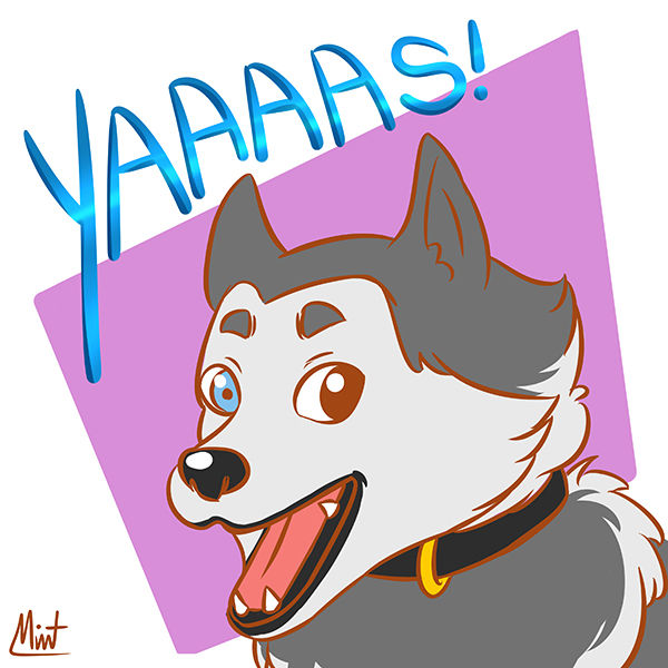 Zeke Yaaaas emote commission