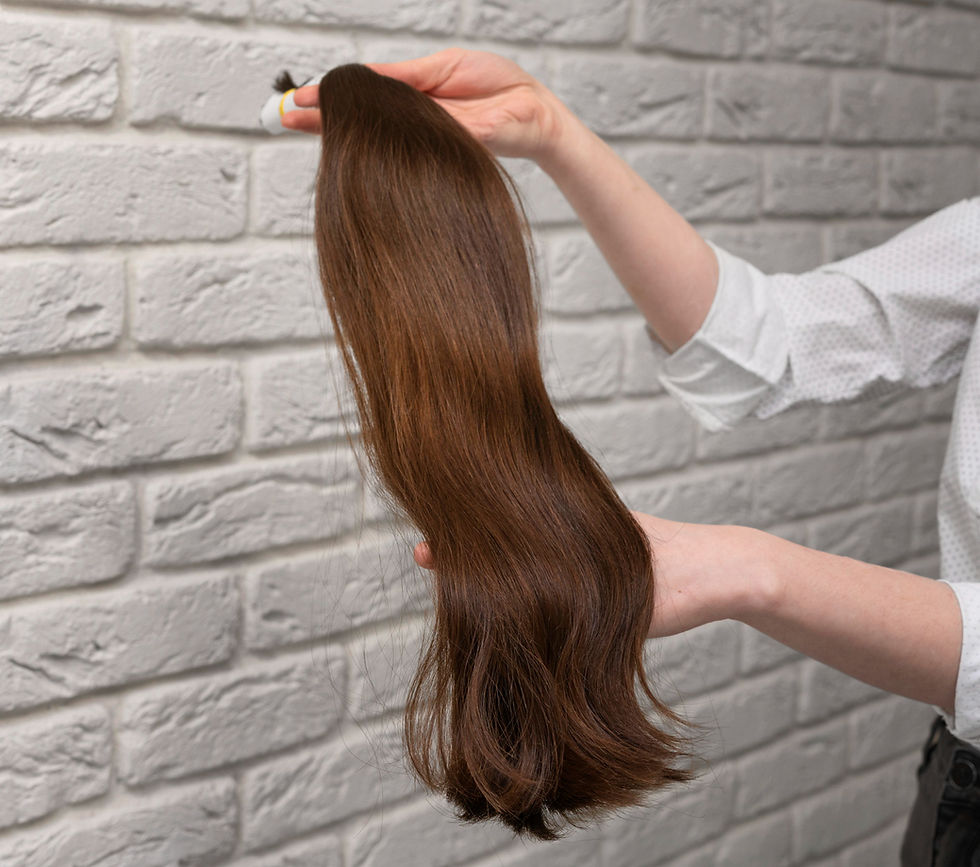 natural hair extensions