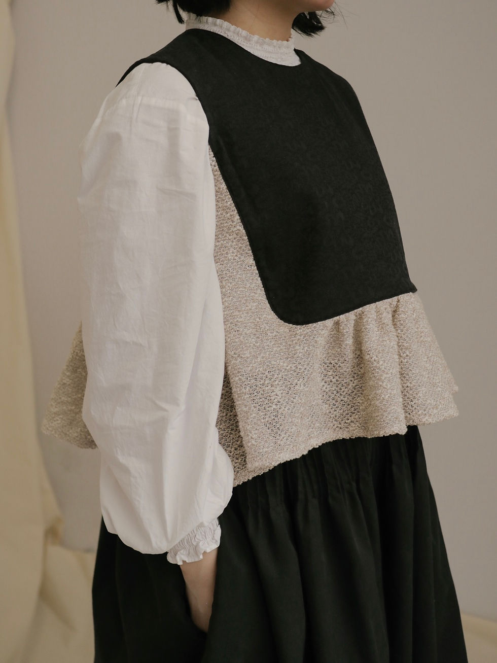 縮圖：Cake vest black