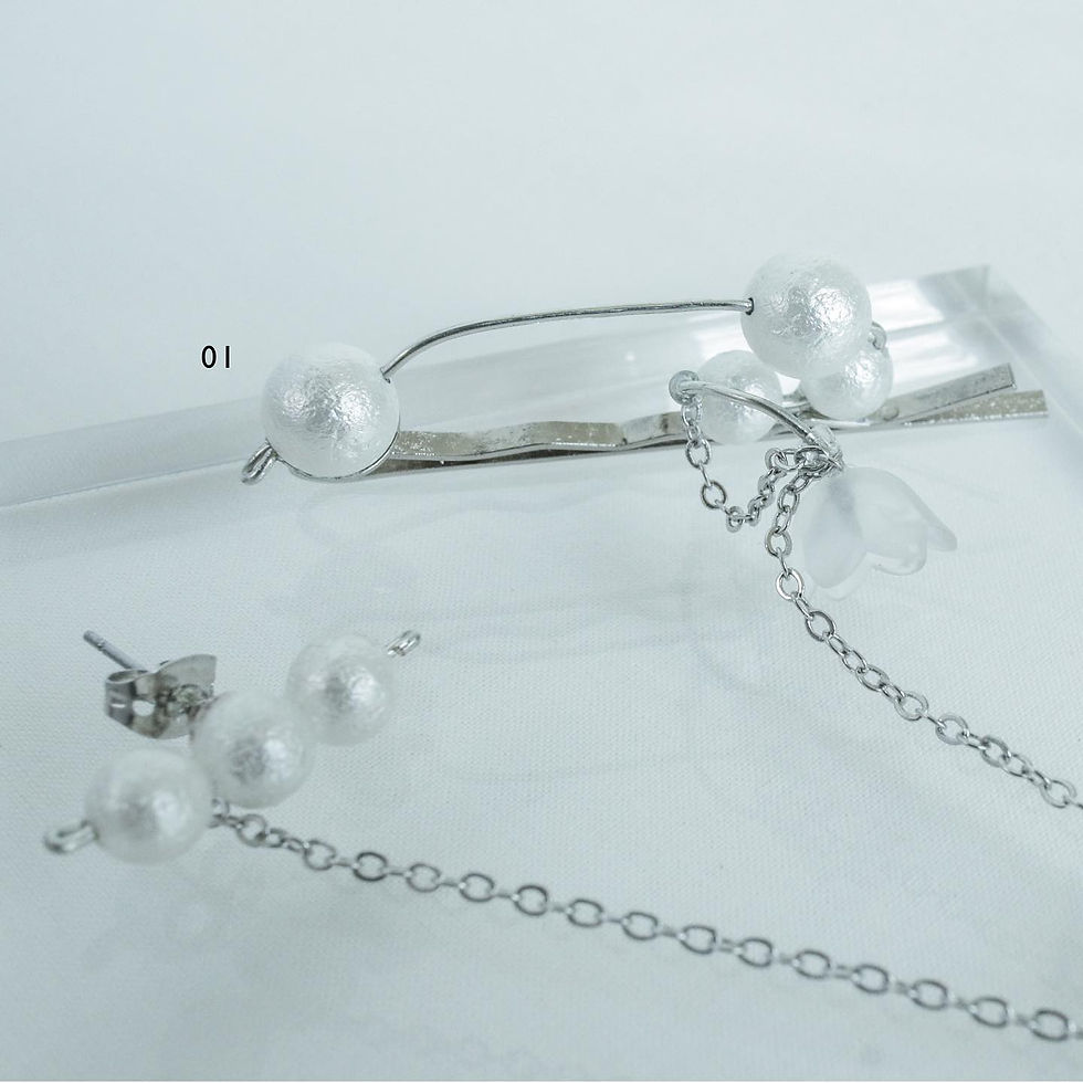 縮圖：Hairpin & earring 