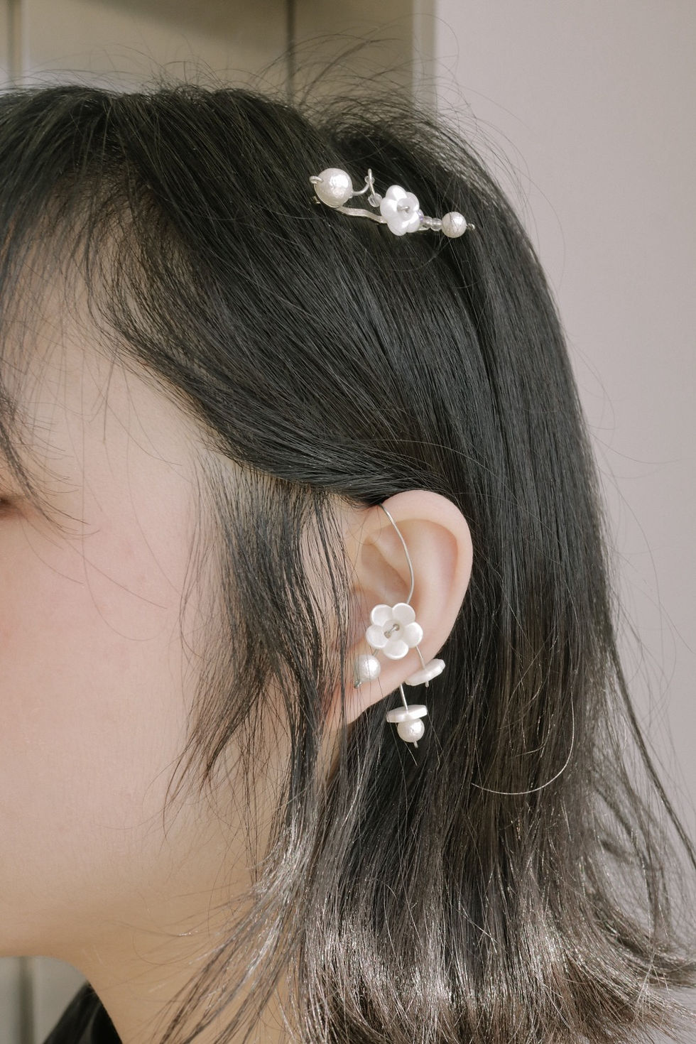 縮圖：Floral Earcilp 02