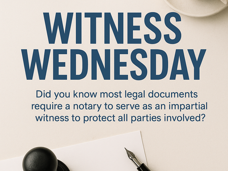 ✨ It’s Witness Wednesday! ✨