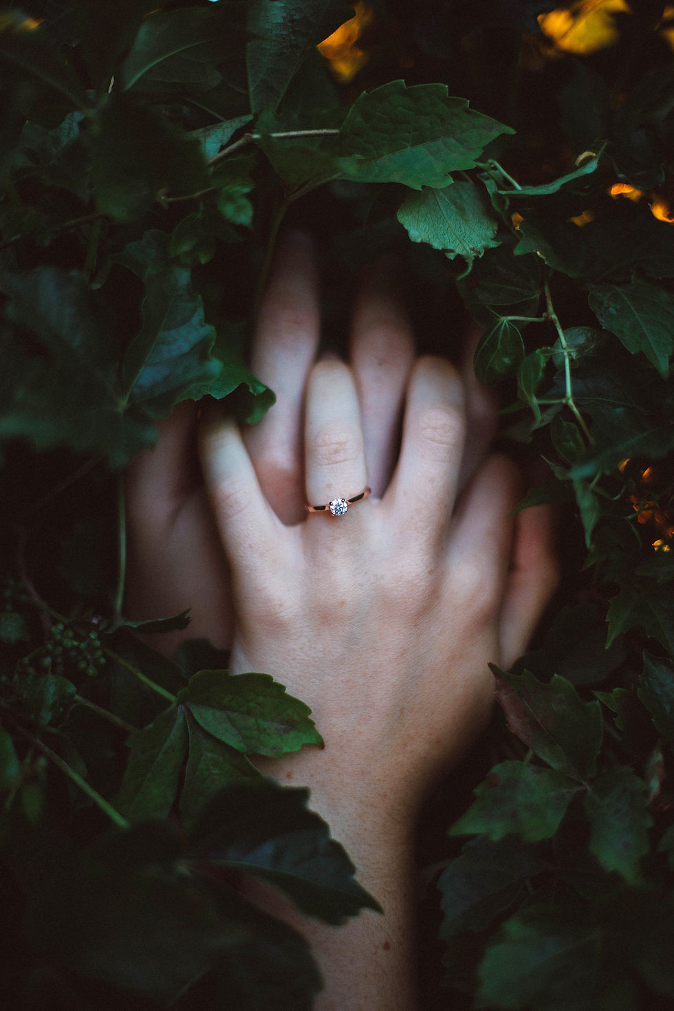 Engagement Ring Close-Up
