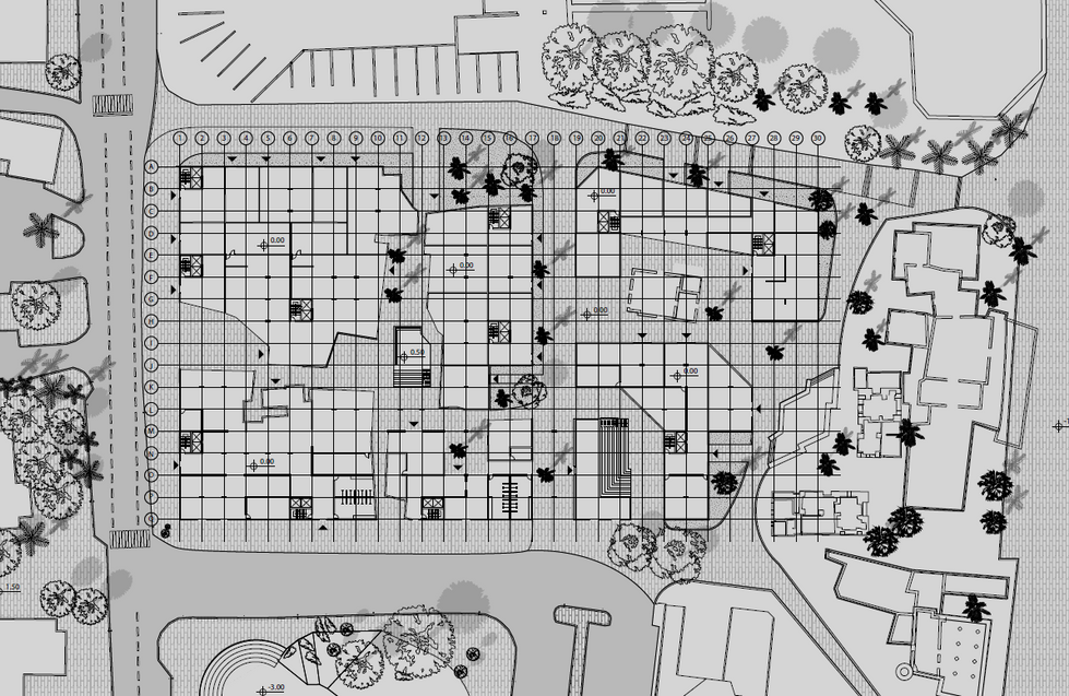 suggested floor plan.