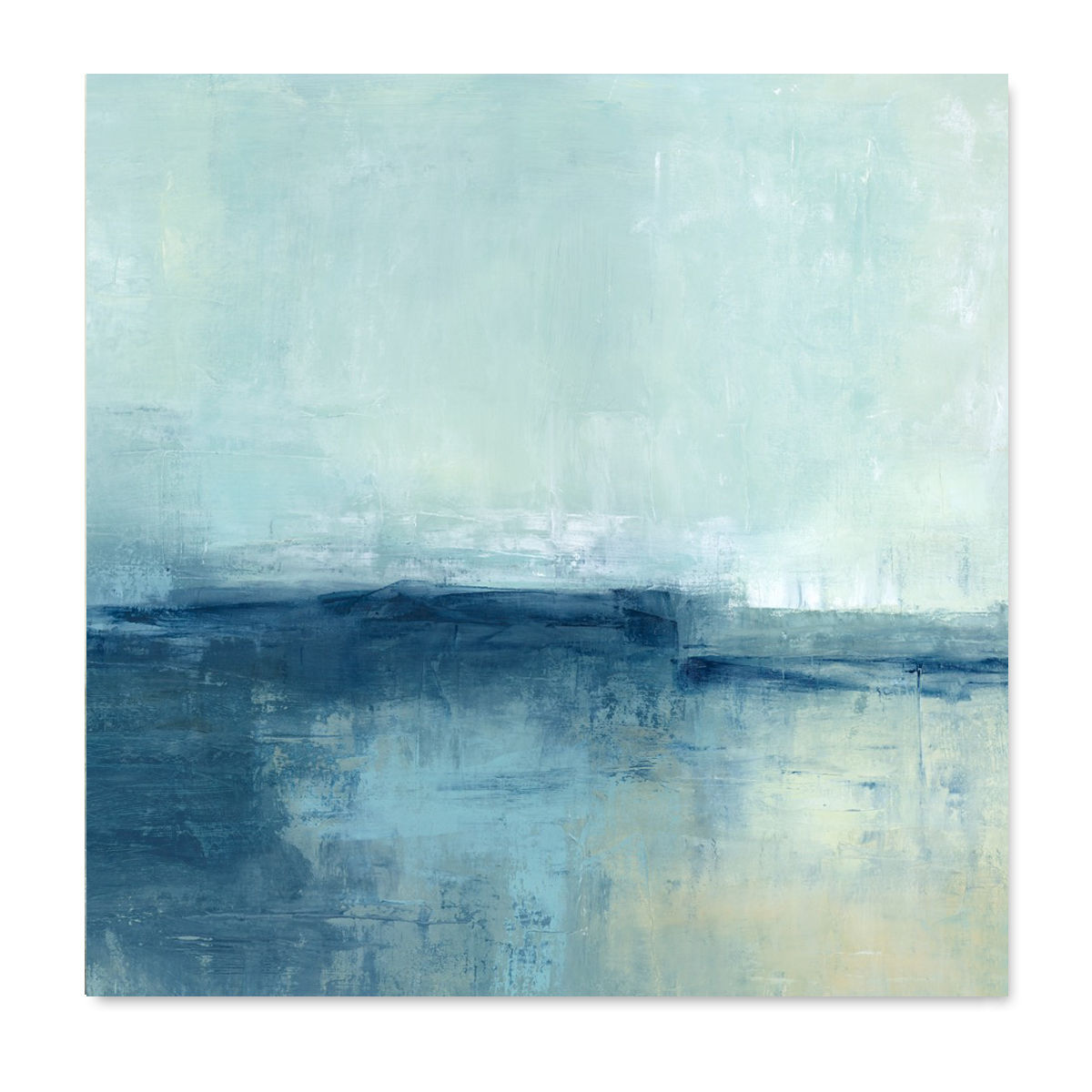 Into the Blue square giclée print