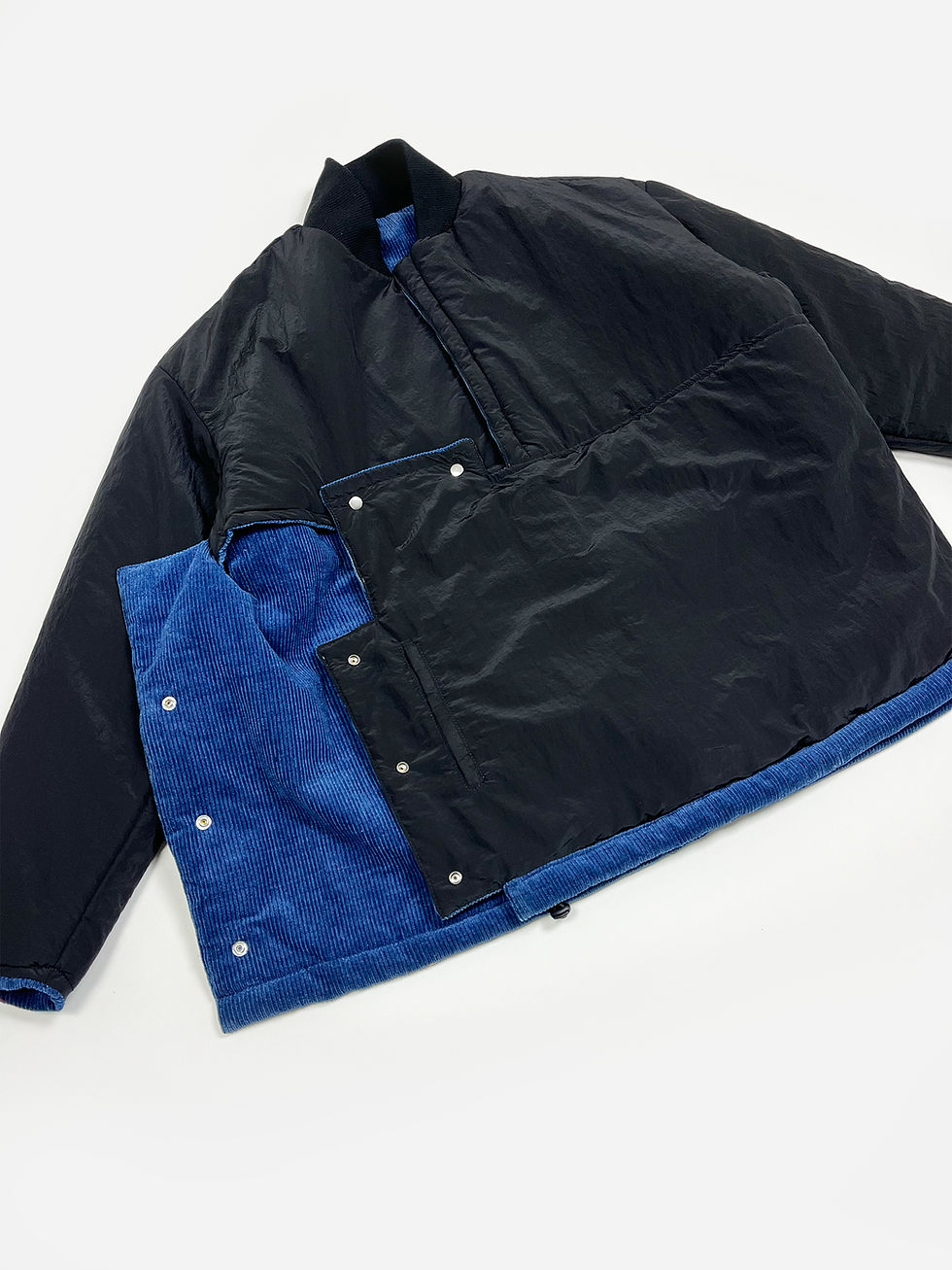 Thumbnail: REVERSIBLE DENIM CORD TETRA ANORAK