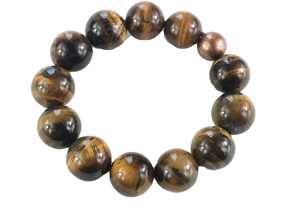 Miniature : Bracelet en œil de tigre