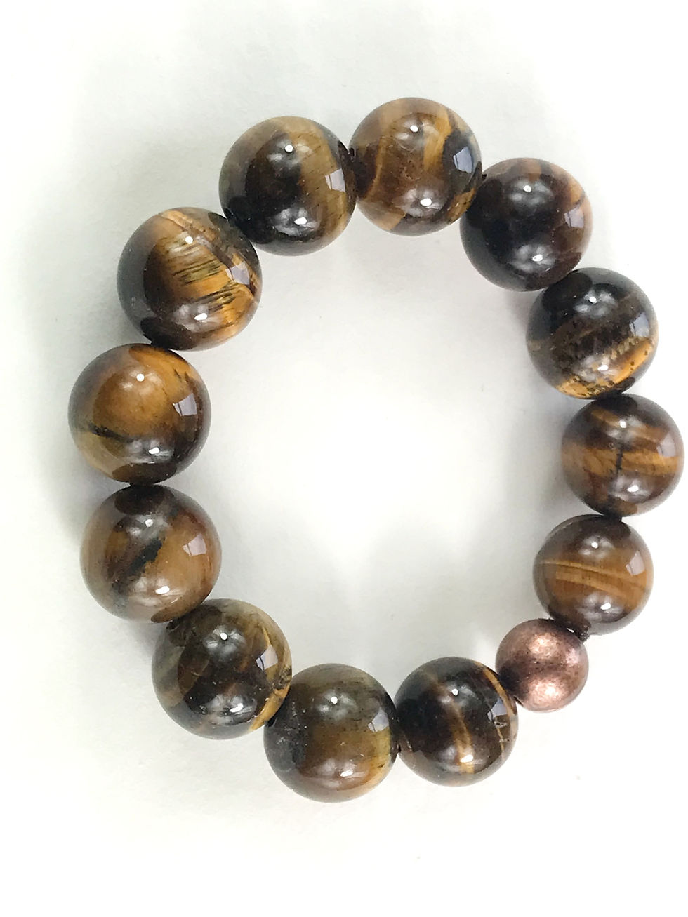 Miniature : Bracelet en œil de tigre