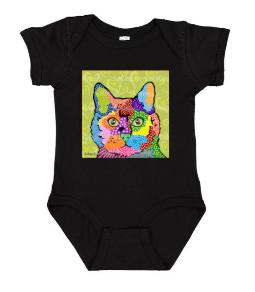 Thumbnail: Cat Pop Art Onesies, by April Minech