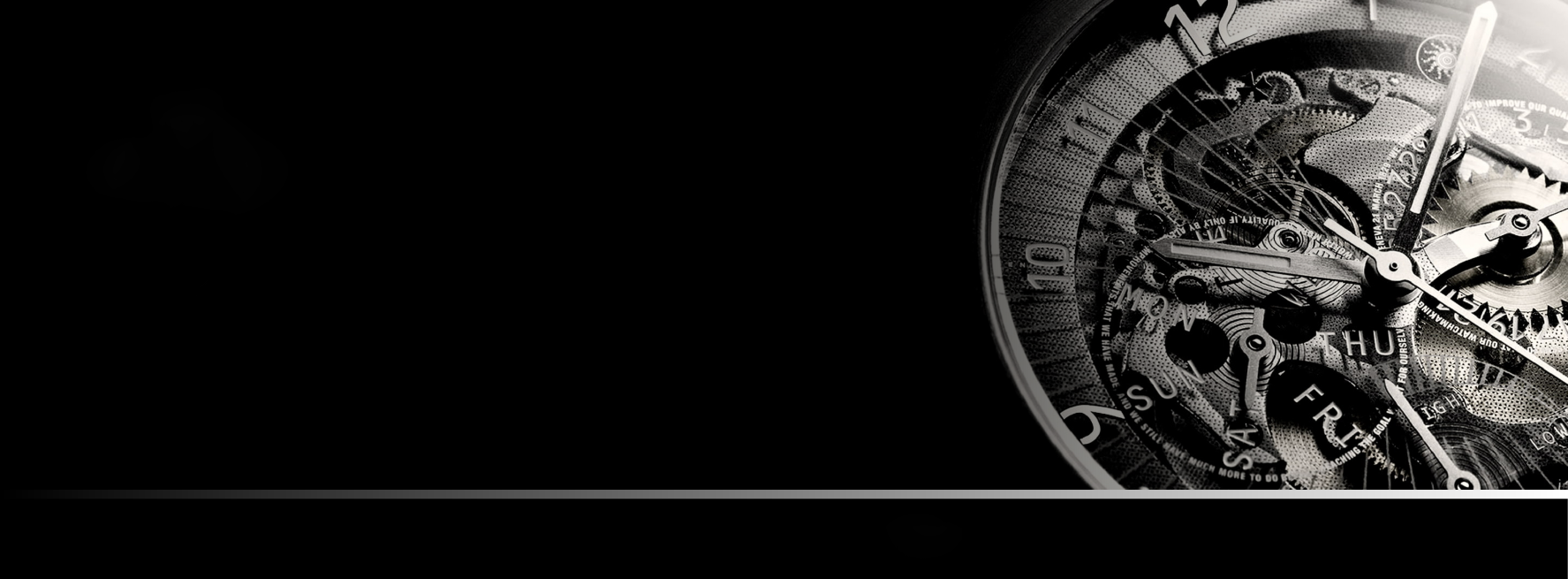 Nehoa Time luxury watch buyer Hawaii Background Banner with watch